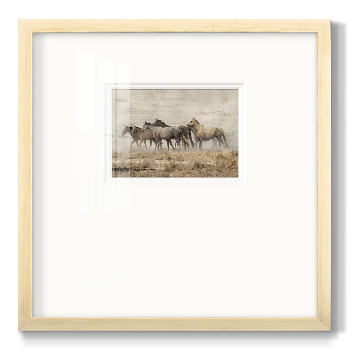Roaming Free - Double Matboard Framed Print