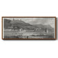 The Highlands of the Neversink - Floater Framed Canvas Print