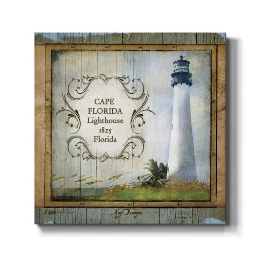 Florida Lighthouse III - Canvas Art Print