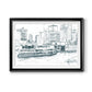 Ferryboats IV Premium Framed Print - Ready to Hang