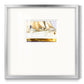 Golden Steam Ship Premium Framed Print Double Matboard