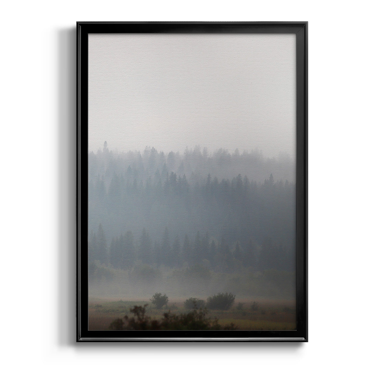Morning Glow I - Modern Framed Canvas Print