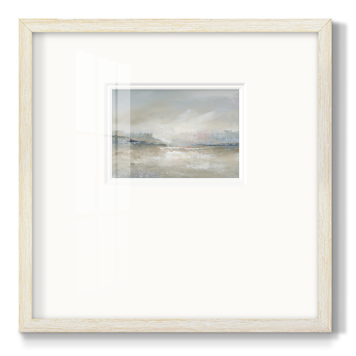 Horizon Haze Premium Framed Print Double Matboard