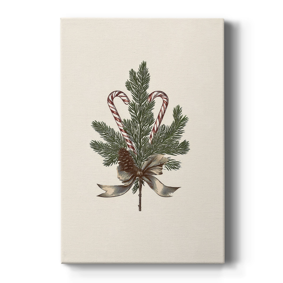 Icicles of Frostlit Promise - Canvas Art Print