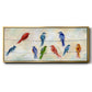 Chatter - Floater Framed Canvas Print