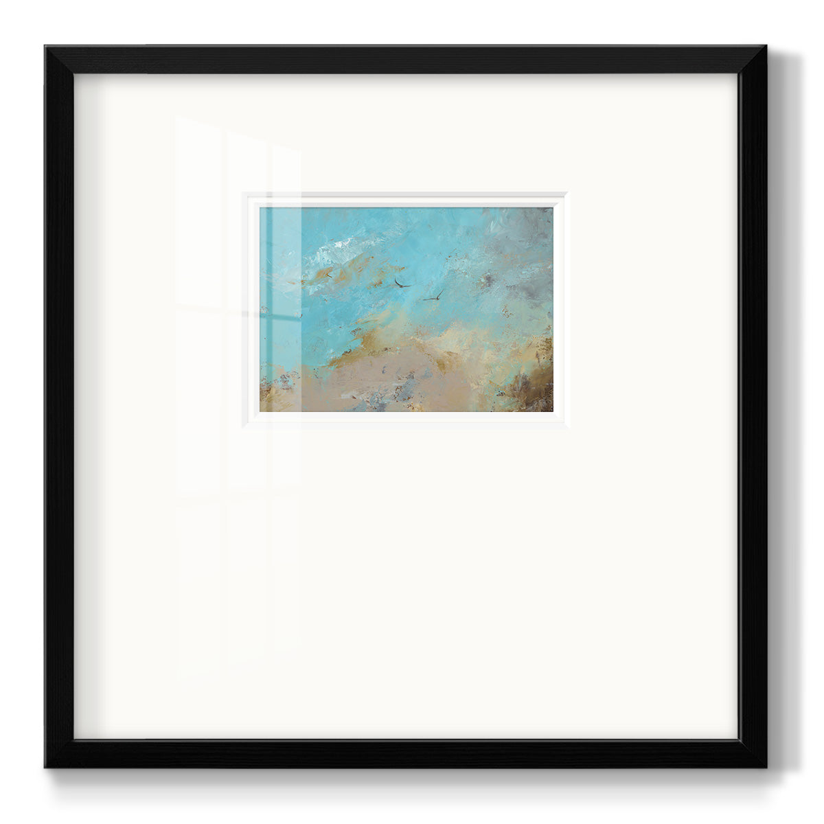 Just The Two Of Us- Premium Framed Print Double Matboard