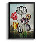 Temple of Flora VI - Modern Framed Canvas Print