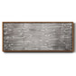 Slate Abstract - Floater Framed Canvas Print