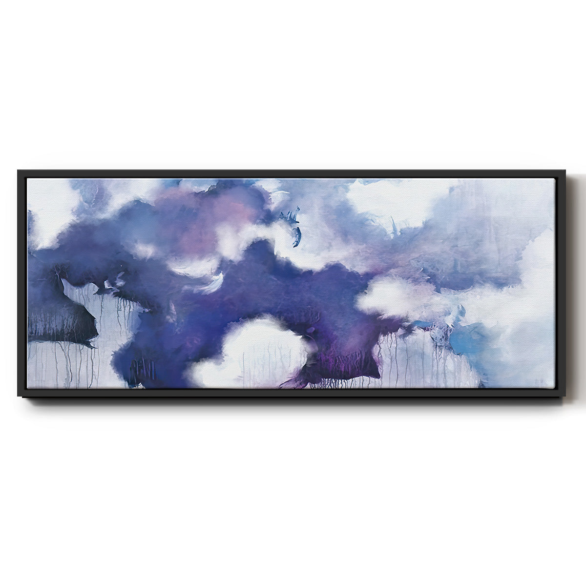 Acquiesce - Floater Framed Canvas Print