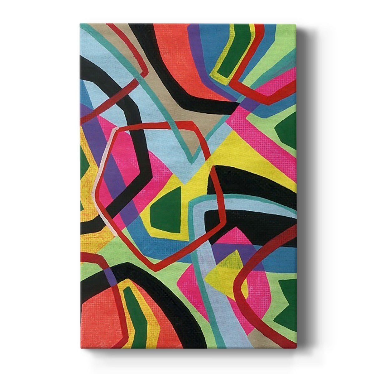 Bold Shape Shift II Premium Gallery Wrapped Canvas - Ready to Hang