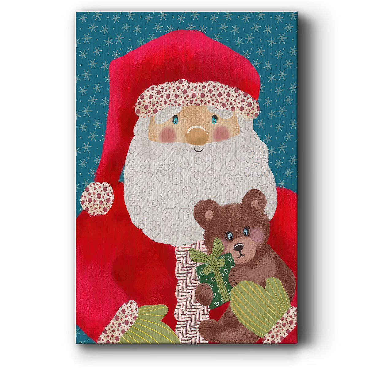 Santa Pack II - Gallery Wrapped Canvas