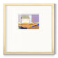 Pink Paint - Double Matboard Framed Print