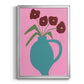 Modern Blooms IV - Modern Framed Canvas Print