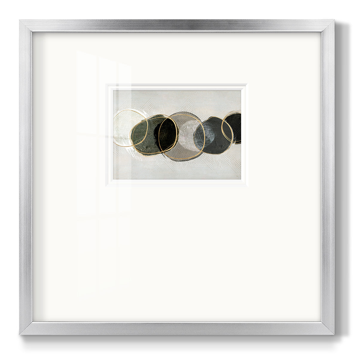 River Bottom - Double Matboard Framed Print