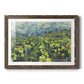 Yellow Grapevines Forever - Barnwood Framed Art Print
