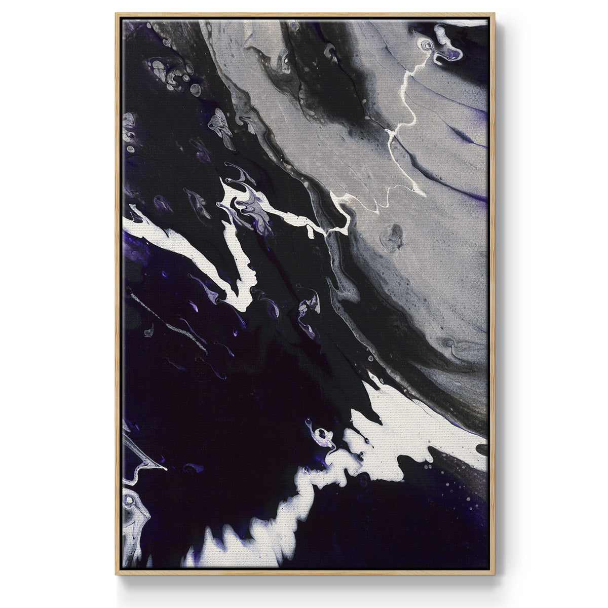 M108 - Floater Framed Canvas Print