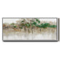 Subtle Meadow Reflections - Floater Framed Canvas Print