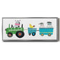 Cute Farm - Floater Framed Canvas Print