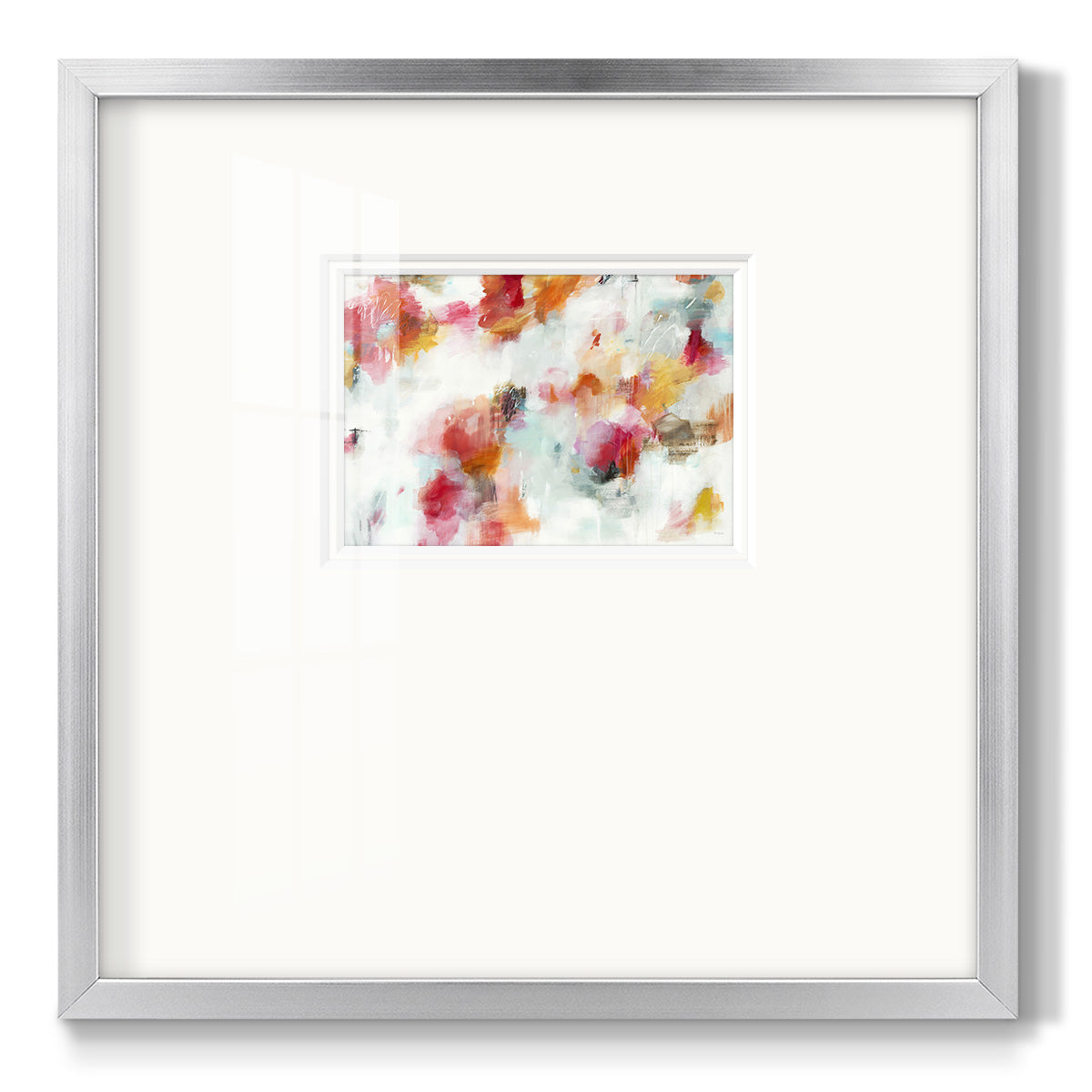 Looking the Other Way - Double Matboard Framed Print