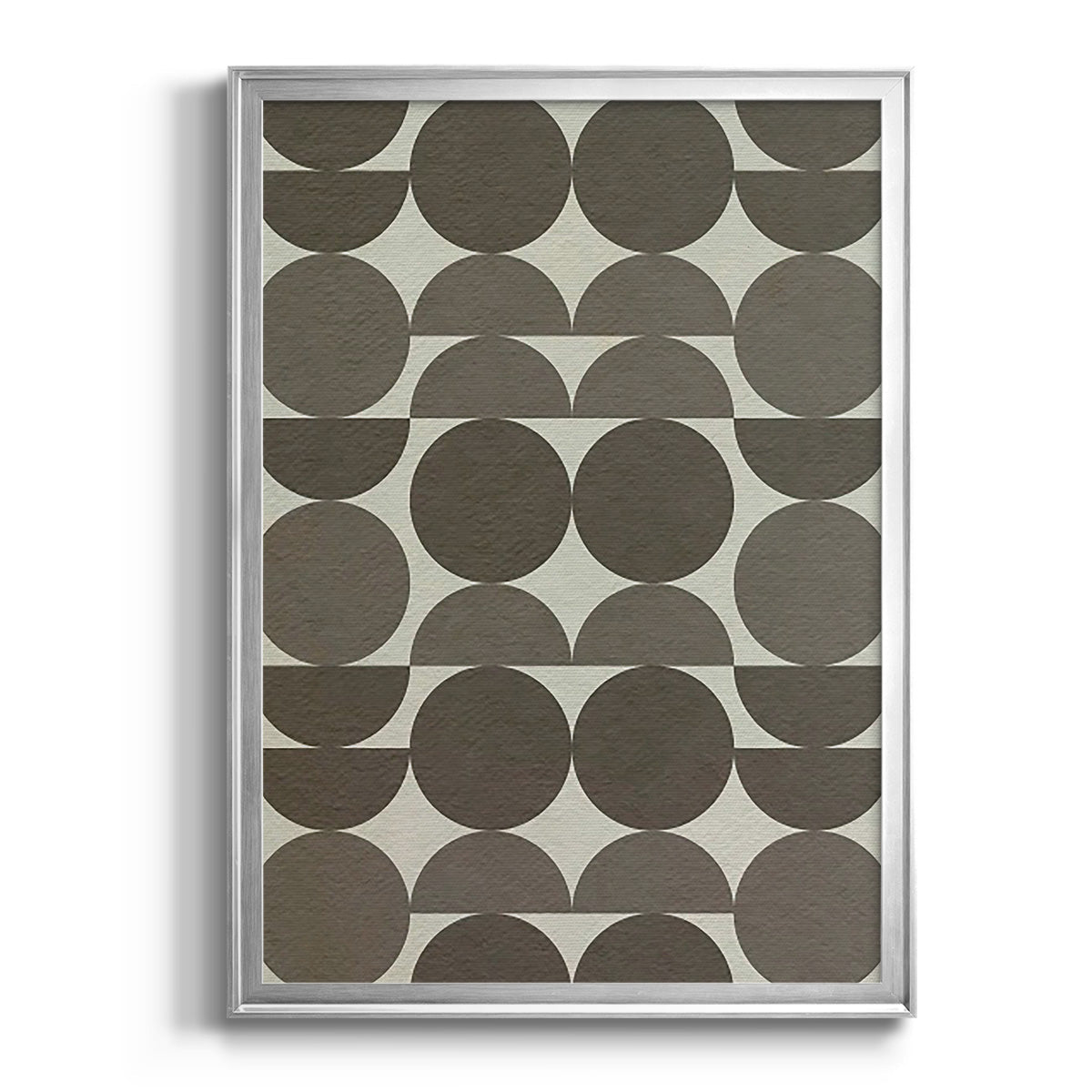 Neutral Subtle Shift II - Modern Framed Canvas Print