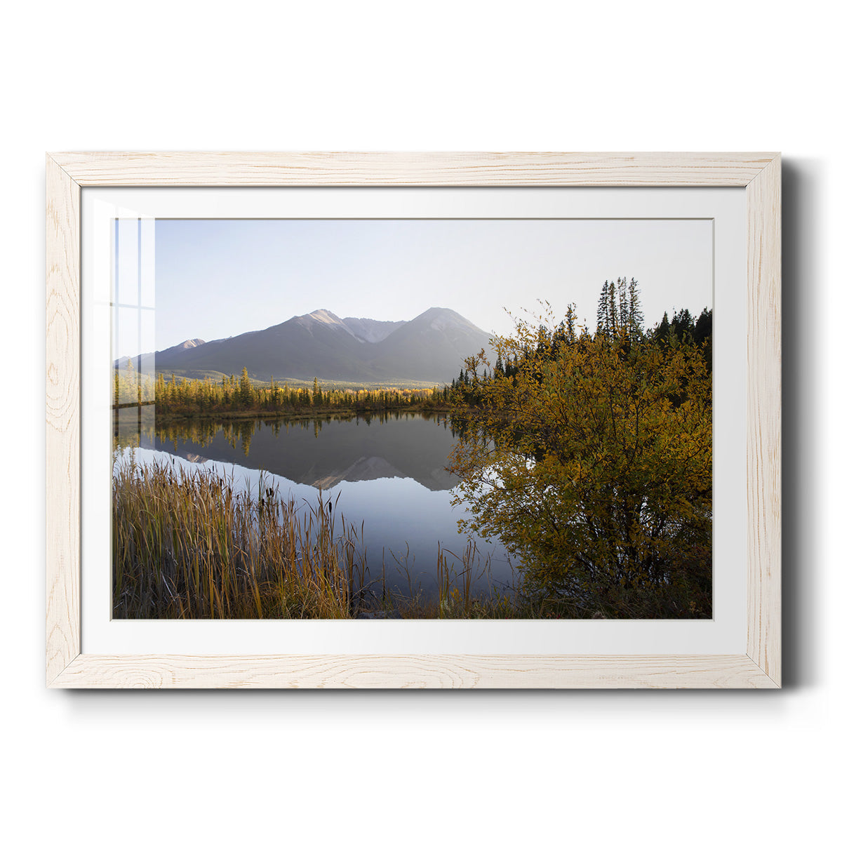Low Light on Vermillion - Barnwood Framed Art Print