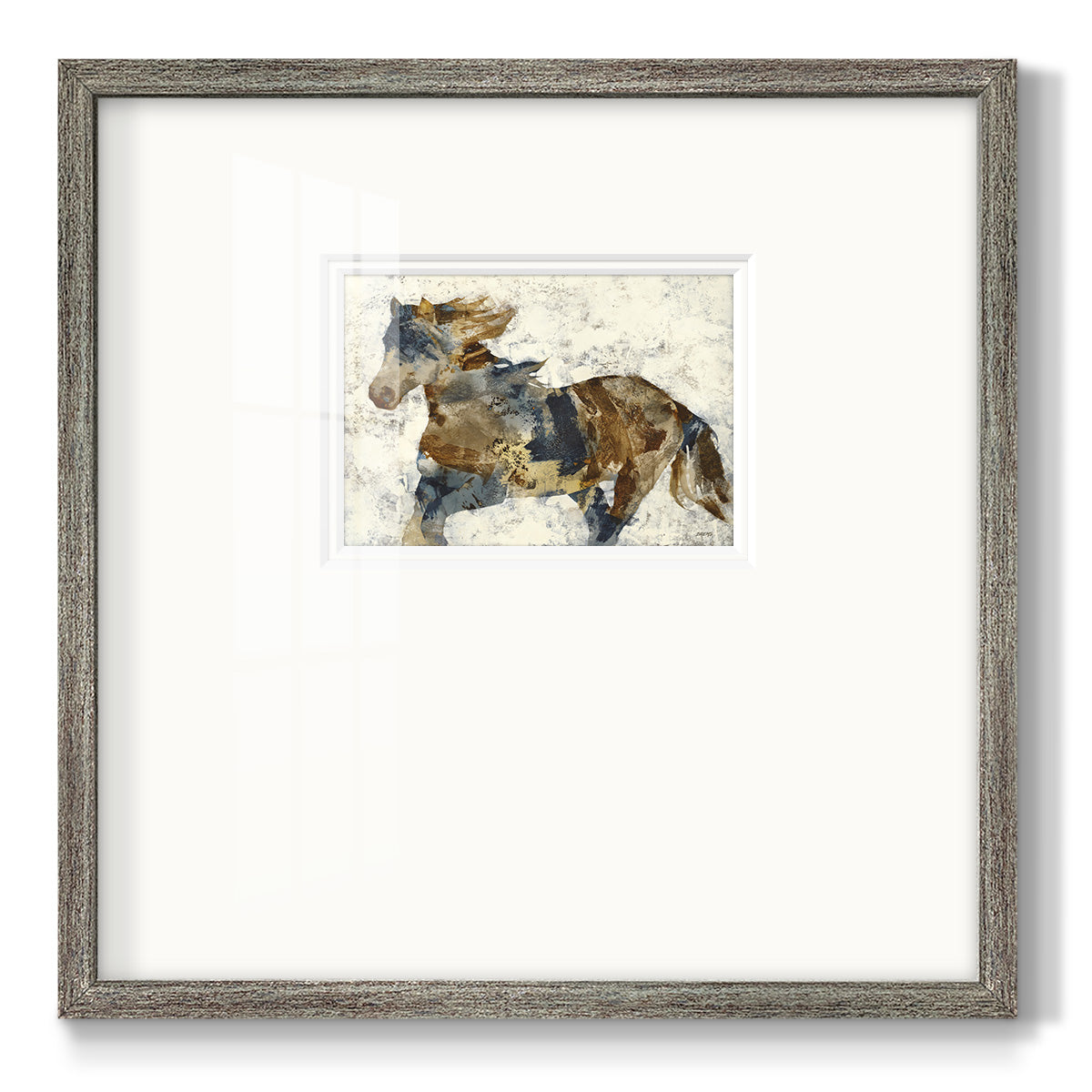 Gallop- Premium Framed Print Double Matboard