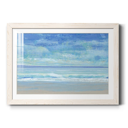 Rolling Surf II - Barnwood Framed Art Print