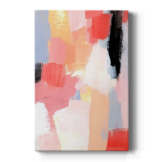 Aerial Scarlet I Premium Gallery Wrapped Canvas - Ready to Hang