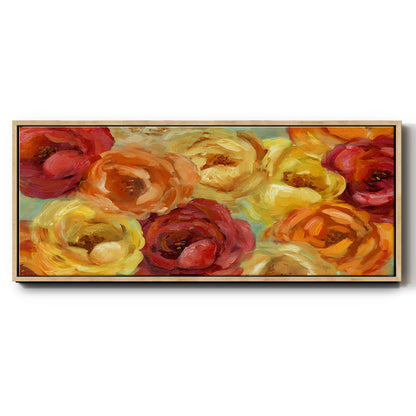 Peak of Summer - Floater Framed Canvas Print