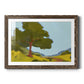 Bright Park II - Barnwood Framed Art Print