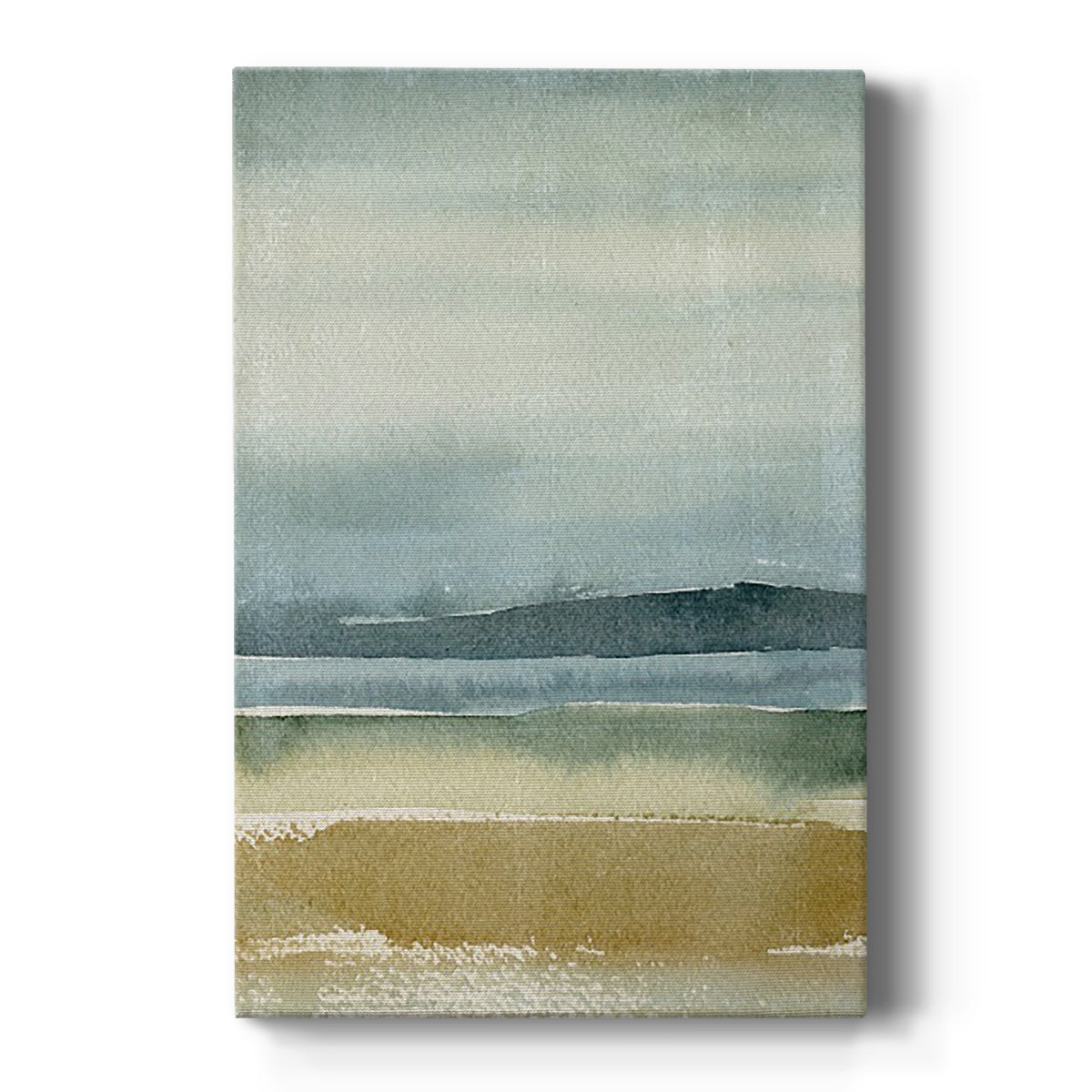 Ochre Outlook I Premium Gallery Wrapped Canvas - Ready to Hang