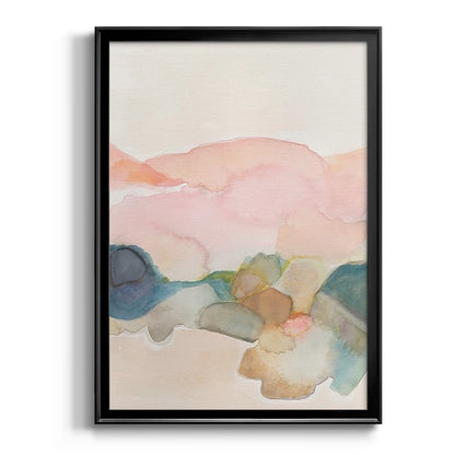 Desert Canyon II - Modern Framed Canvas Print