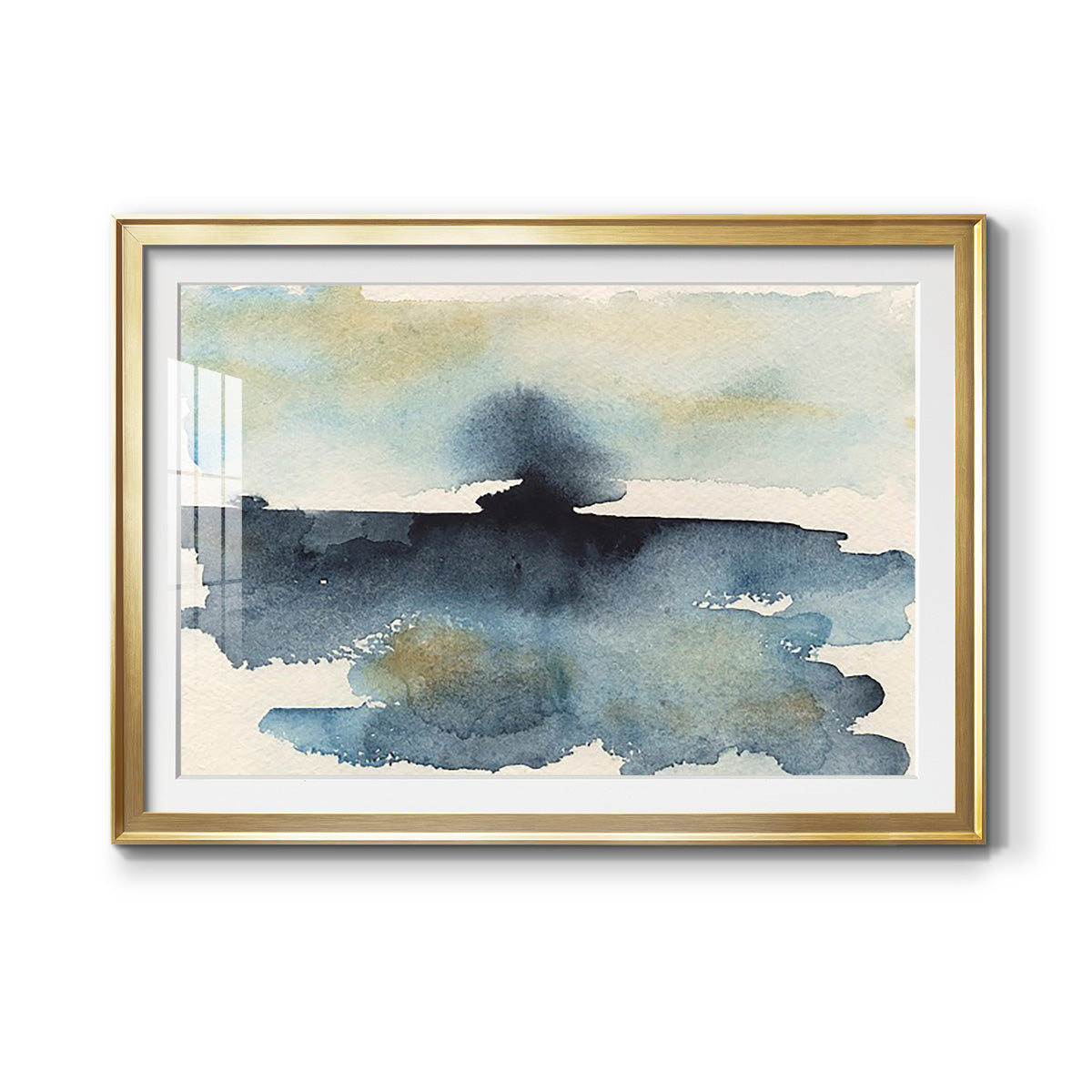 Upheval II Premium Framed Print - Ready to Hang