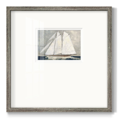 Setting Sail Premium Framed Print Double Matboard