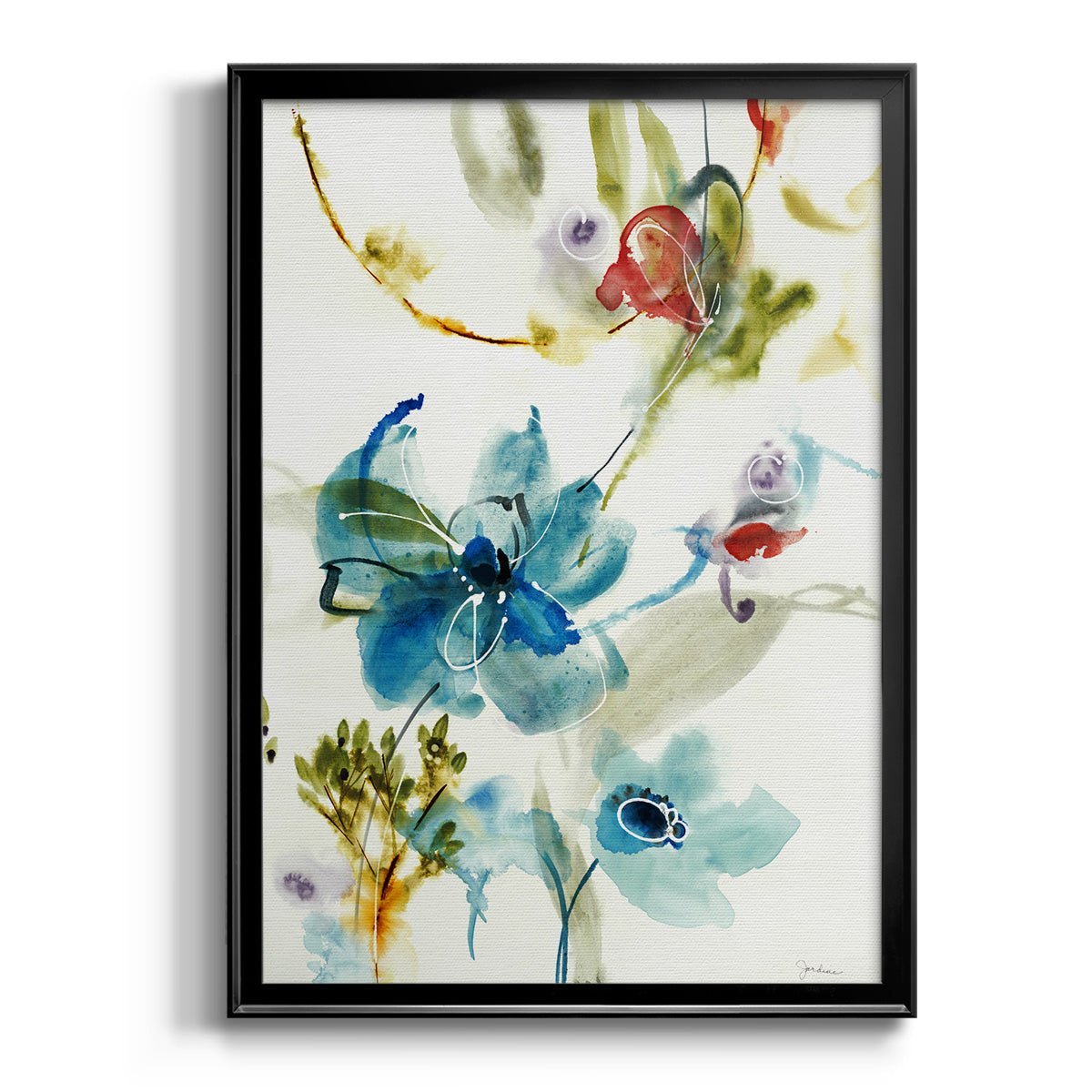 Color Of Summer I - Modern Framed Canvas Print