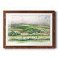 Bennachie Rain I - Barnwood Framed Art Print