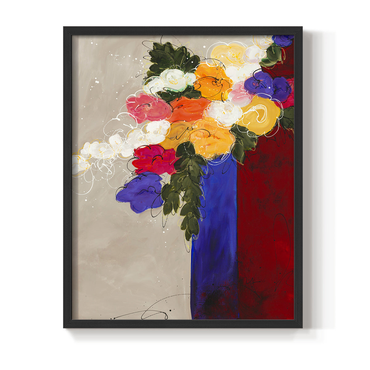 For Me - Restickable Framed Art Print