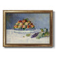 Still Life with Peaches and Grapes Premium Framed Canvas- Ready to Hang