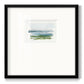 Coastline Splash III - Double Matboard Framed Print