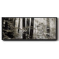 Misty Forest - Floater Framed Canvas Print