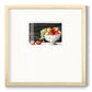 Watercolor Fruit Bowl I - Double Matboard Framed Print