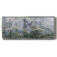 Dogwood Canopy - Floater Framed Canvas Print