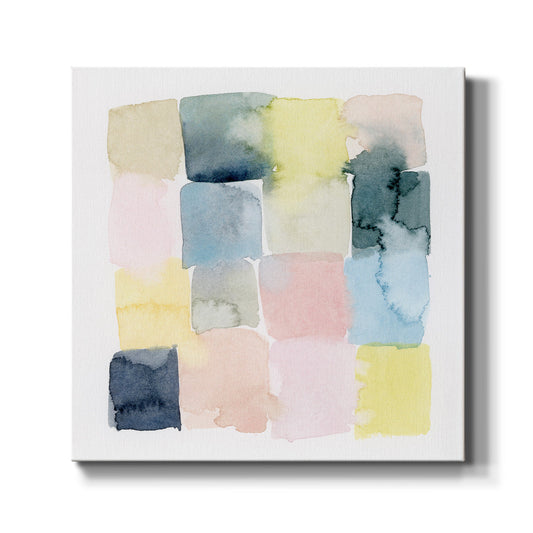 Pastel Patches I - Canvas Art Print