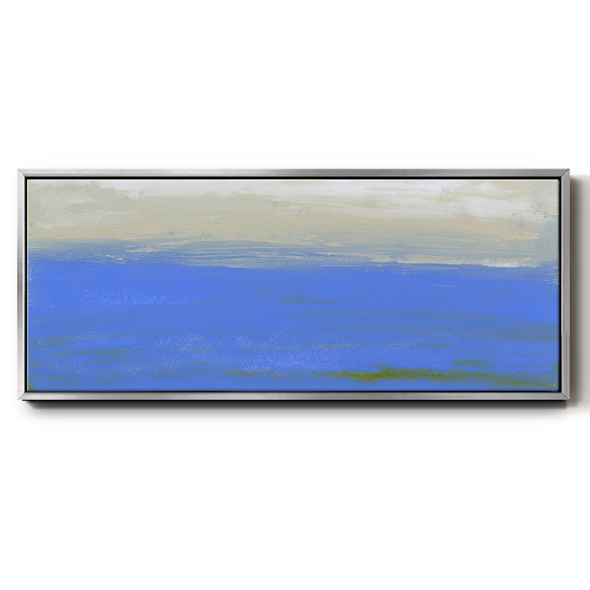 North Fork I - Floater Framed Canvas Print