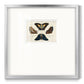 Crackled Butterflies IV Premium Framed Print Double Matboard