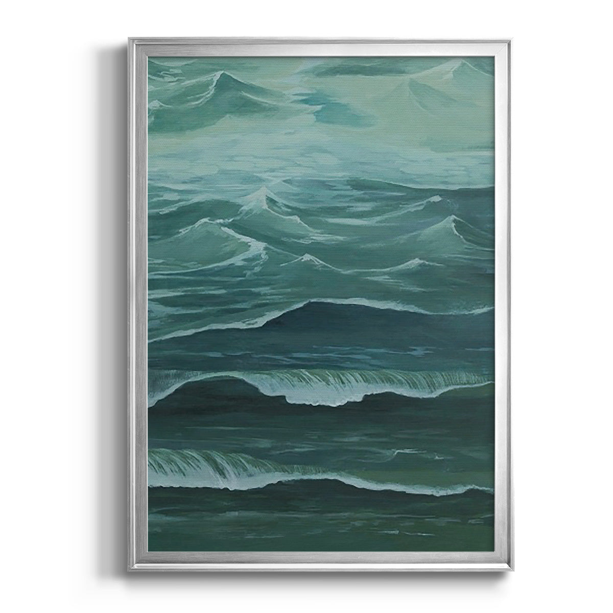 Sandbar Break I - Modern Framed Canvas Print