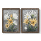 Summer Daisies I - Barnwood Framed Canvas Set