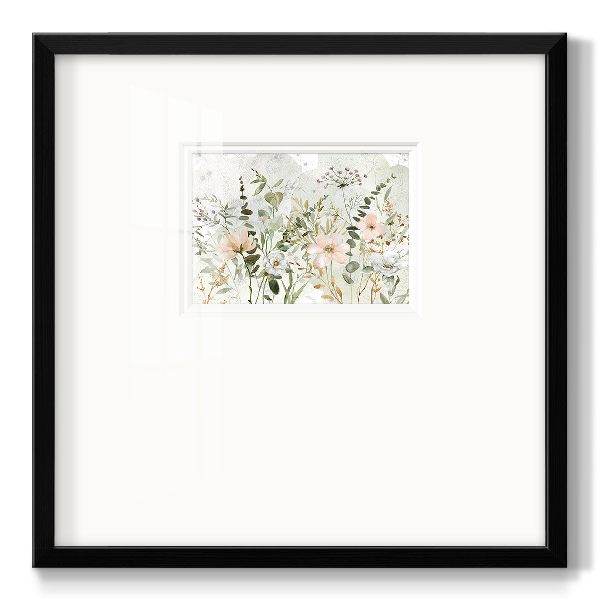 Botanical Sketchbook Premium Framed Print Double Matboard