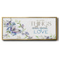 Small Things, Great Love - Floater Framed Canvas Print