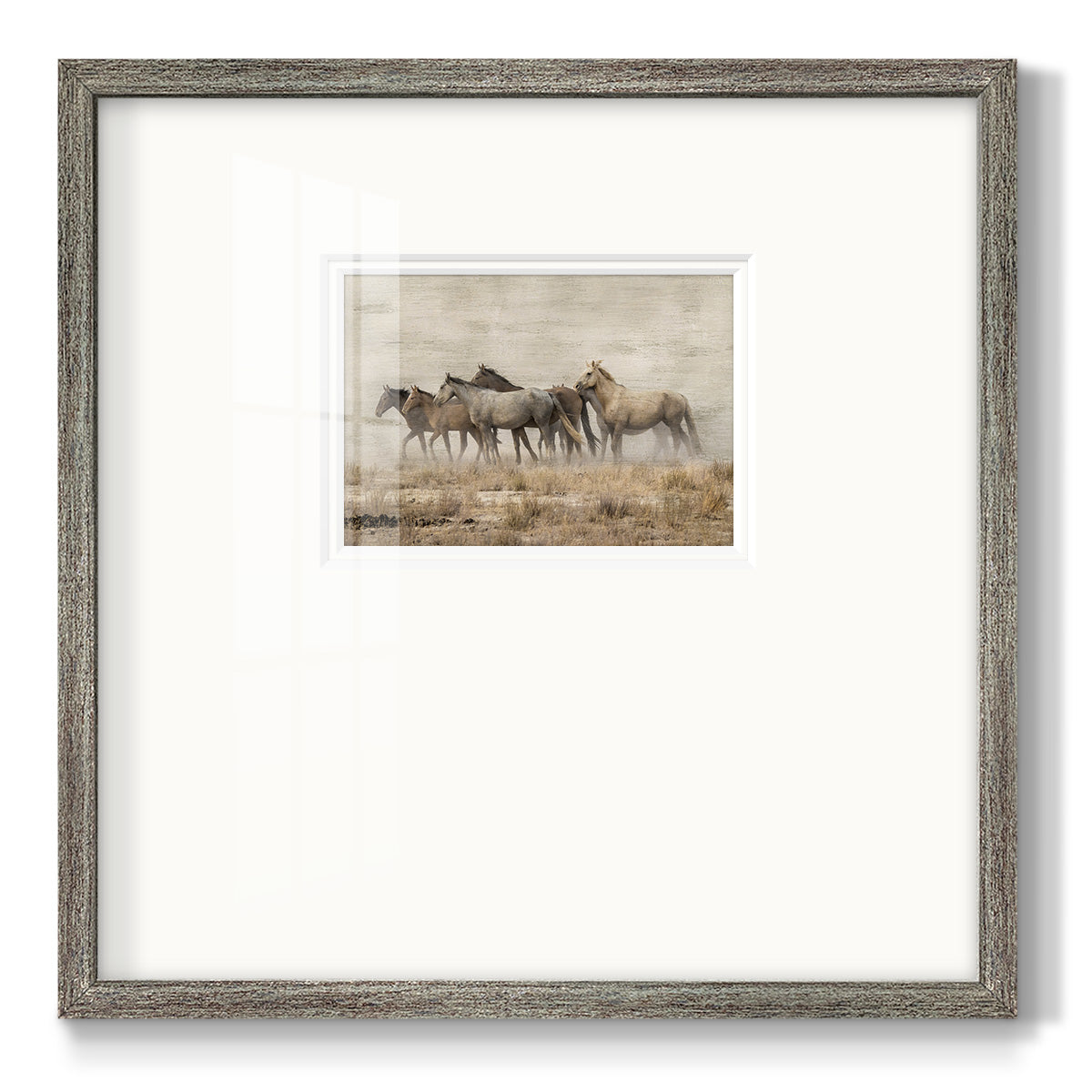 Roaming Free Premium Framed Print Double Matboard